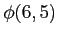 $\phi(6, 5)$